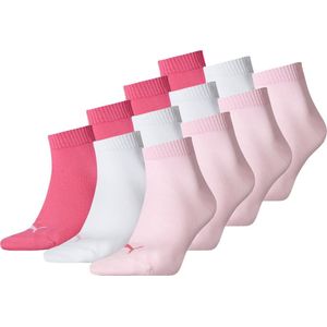 SOKKEN 12 paar Puma unisex kwartsokken, sneakers maat. 35 - 49 voor dames- en herensokken