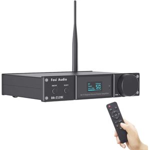 Bluetooth Versterker 120W x2 Stereo Hi-Fi 2.1 Kanalen Draadloze Streaming AptX