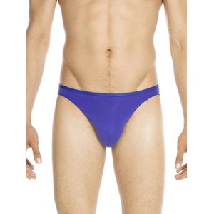 HOM - Plumes Micro Briefs (1-pack) - Heren Micro slip microfiber - Blauw - Maat M