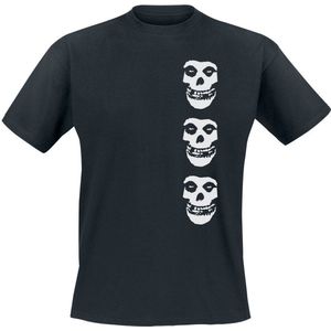Misfits Black Skull Heren T-shirt - zwart - M
