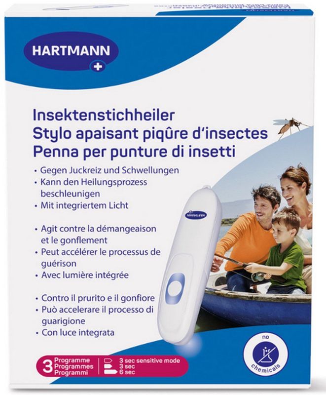 HARTMANN® Insectenbeetheler - Verlicht Jeuk en Zwelling - Zonder Chemische Stoffen - 3 Intensiteitsniveaus