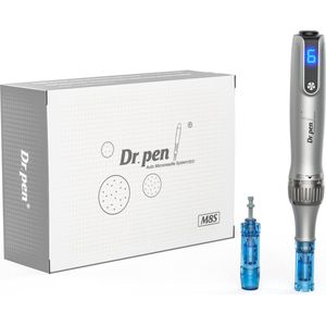 Dr. Pen M8S draadloze dermapen voor microneedling + 2 Cartridges microneedling apparaat