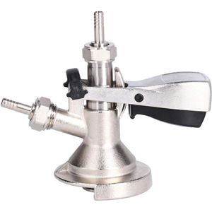 Roestvrijstalen Biervat Tap Distributeur Koppeling met Ontlastklep - Brouwen Accessoire - Voedsel Service Apparatuur .