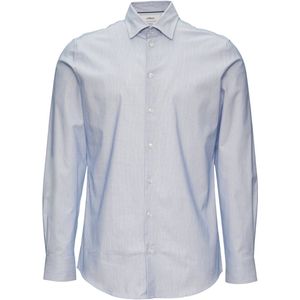 s.Oliver BLACK LABEL - Zakelijk Overhemd - Blauw - Lange Mouw