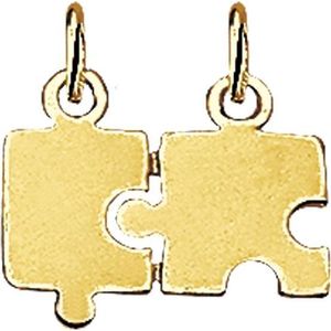 Breekplaatjes - Puzzel - 14K Geelgoud - 0.8 mm