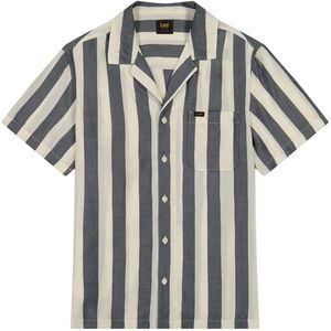 Lee - Resort Overhemd - Ecru - Korte Mouwen