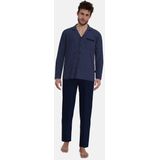 Götzburg pyjama heren doorknoop - blauw -patroon - 452338/666 - maat 52
