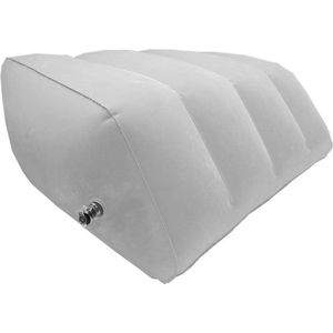 Opblaasbaar Draagbaar Beenkussen - Verhoogd Beenkussen voor Zwelling - Geschikt voor Binnen Reizen