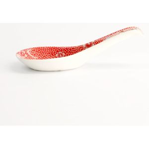 Tokyo Design Studio -Kawaii -Bloemen Lepel- Rood 13.8x4.8cm