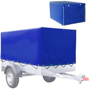 Goodivery ® Hoogwaardige Aanhangwagen Zeil 210 x 114 x 88 cm Inclusief Elastisch Koord