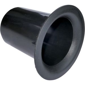 Aerzetix - C52251 - reflectorbuis voor luidsprekers - basreflex voor luidsprekers - voor opening Ø 142 mm - halsband: Ø 157 mm - zwart - voor luidspreker subwoofer box - kunststof