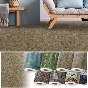 Karat Vloerbedekking - PVC vloeren 3D - Osb - 100 x 300 cm