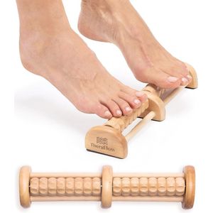 Voetmassageroller van Hout met Acupressuuroppervlakte voor Reflexzone Massage