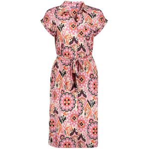 Geisha Jurk Dress 47214 20 000451 - Raspberry/coral Dames Maat - M