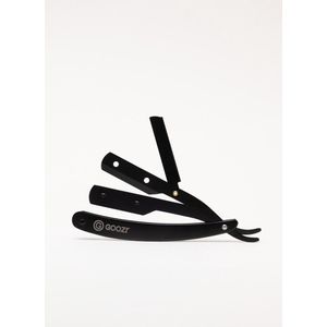 Goozr Bossman’s Shavette | Barbermes | Open scheermes | Staal