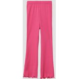 Legging - Geribd - Katoenmix - Met All-over Print - Hoge Elastische Tailleband