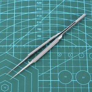 EGoods - Set van precisie pincetten voor elektronica reparatie - Anti-magnetische onderhoudspincetten - 0.15mm roestvrijstalen rechte puntige tips.