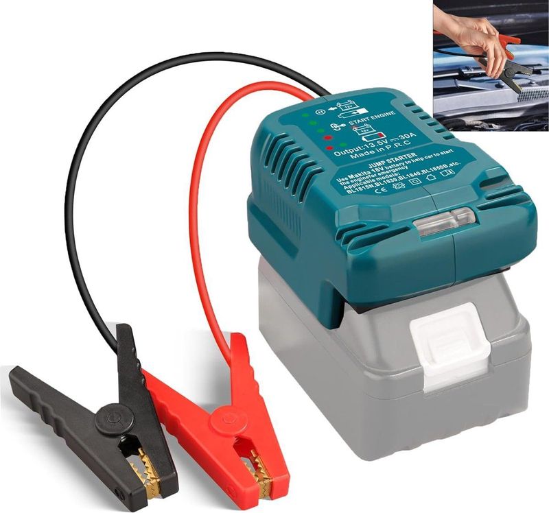 STARTKABELSET GESCHIKT ICM MAKITA 18V ACCU