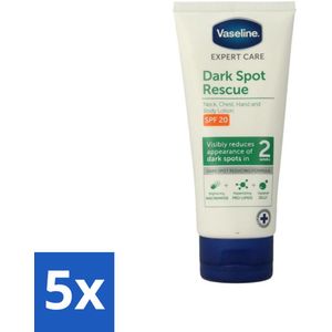 Vaseline - Expert Care - Bodylotion - Zonbescherming - SPF 20 - 100 ml - Bulkverpakking - 5 stuks