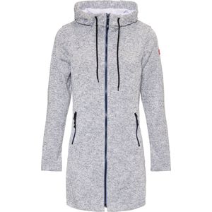 Nordberg Ada Fleece Vest Lang - Dames - Lichtblauw - Maat 3XL