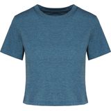 PROACT® Triblend dames croptop PA4022 - Duck Blue Heather - L