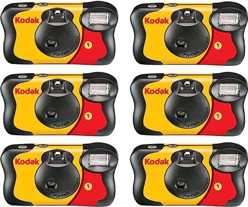 Kodak Fun Saver - 6 Pak - Flitser - 27 Opnames