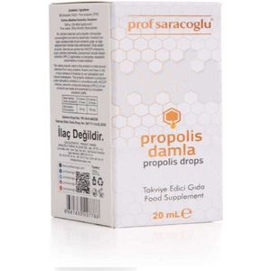 Prof Saracoglu Propolis Druppels