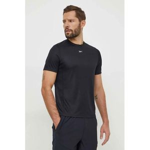 Reebok - Speedwick - T-Shirt - Zwart - 100% Gerecycled Polyester