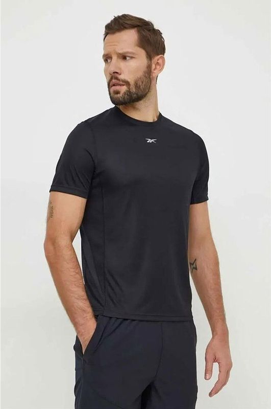 Reebok - Speedwick - T-Shirt - Zwart - 100% Gerecycled Polyester