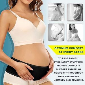 Mammy Vrouwen Zwangerschapsbuikband - Licht en Ademende Buiksteunband voor Zwangere Vrouwen One Size