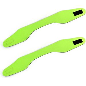 Allecto plus - Groene hoofdbanden voor kinderen, oorbescherming zwemmen, badmuts en oordopjes