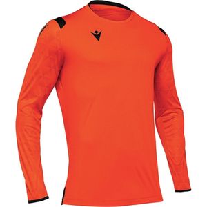 Macron Aquarius Keepershirt Lange Mouw Heren - Fluo Oranje / Zwart | Maat: M