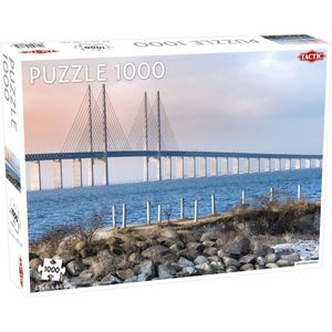 Puzzel Around the World Northern Stars: Öresund Bridge - 1000 stukjes