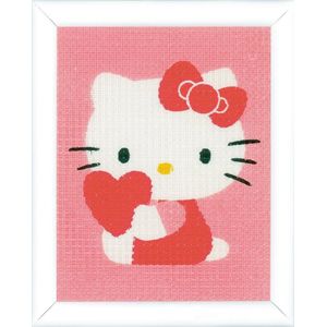 Penelope kit Hello Kitty met hart - Vervaco - PN-0155324