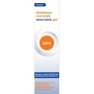 Linn Diclofenac 2,32% - Extra Sterk - 2 x 100 gr