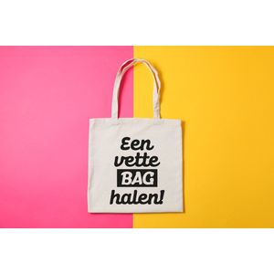 Katoenen tas van stevige kwaliteit - Tote bag - 140 grams - Biologisch - Met tekst