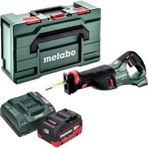 Metabo SSEP 18 LT accu reciprozaag 18 V 32 mm + 1x LiHD accu 5,5 Ah + lader + metabox