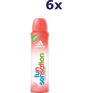 adidas - Fun Sensation - Deodorant - 150 ml - Voor Dames - Bloemig en Fris