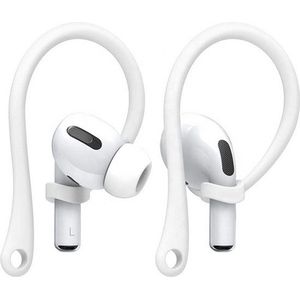 Knaak Sport Hook geschikt voor Airpods Pro/3 - Oorhaken - Siliconen - 1 paar - Wit - Veilig Sporten