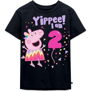Peppa Pig's 2e Verjaardag Outfit Cadeau Premium T Shirt Kinderen
