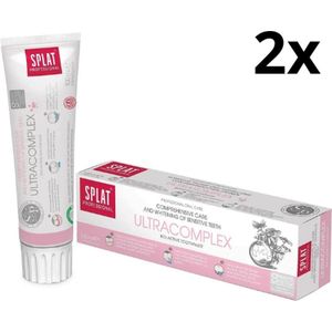 Splat Professional UltraComplex Bio Actieve Tandpasta - 2 x 100 ml - Voordeelverpakking