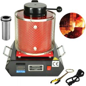 2kg Smeltoven Automatic Melting Furnace Commercial Melt Silver Gold 1800W Moderate Cost