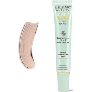 Coverderm CC Crème Voor Ogen SPF 15 / KleurZacht Bruin 15 ml