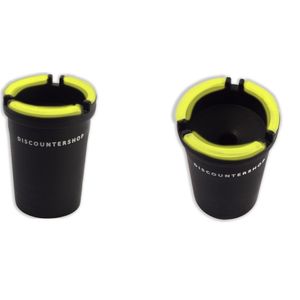 2 stuks Bekerhouder Autoasbak voor in de auto - Autoasbak - auto accessoires - lichtgevende asbak 11 cm