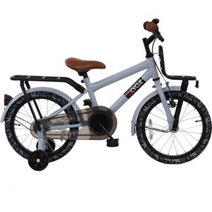 2Cycle Cargo - 16 inch - Kinderfiets - Grijs