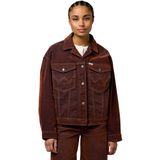 Wrangler - Cowboy Jacket - Cinnamon Chill - Denim Jas - Relaxed Pasvorm