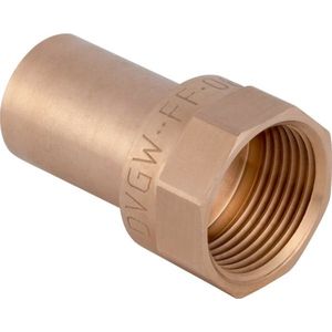 Geberit Mapress Schroefbus met spie eind 1/2 bidr 22 mm