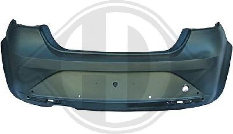 Achterbumper Seat Leon (1p1). Model: 2005-05 - 2013-12