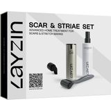 LAYZIN - Litteken en Striae Microneedling - 2 Rollerkoppen SET - Vermindert Acne Littekens - Stimuleert Huidvernieuwing