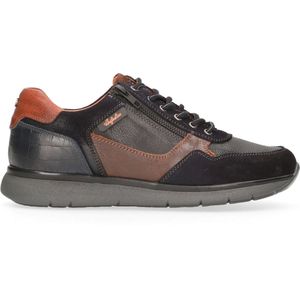 Australian Footwear - Dakota - Leren Veterschoenen - AEX Black Blue